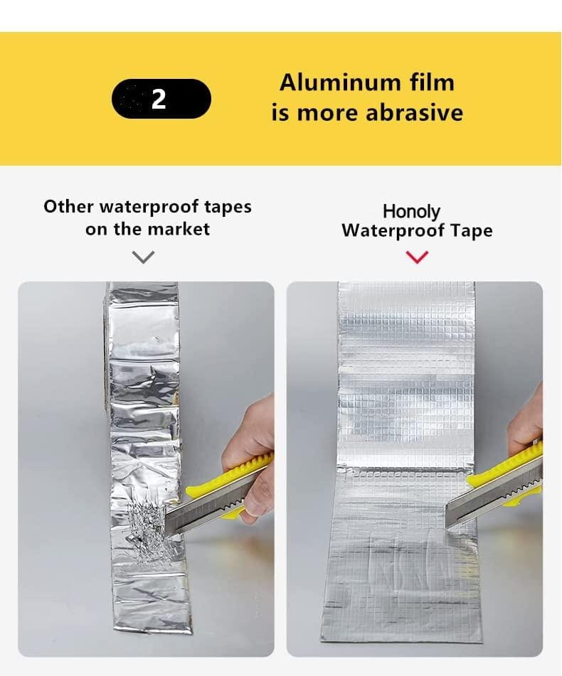 Waterseal Aluminium Rubber Tape 5 Mtr